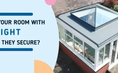 Would roof lanterns be secure on a flat roof?