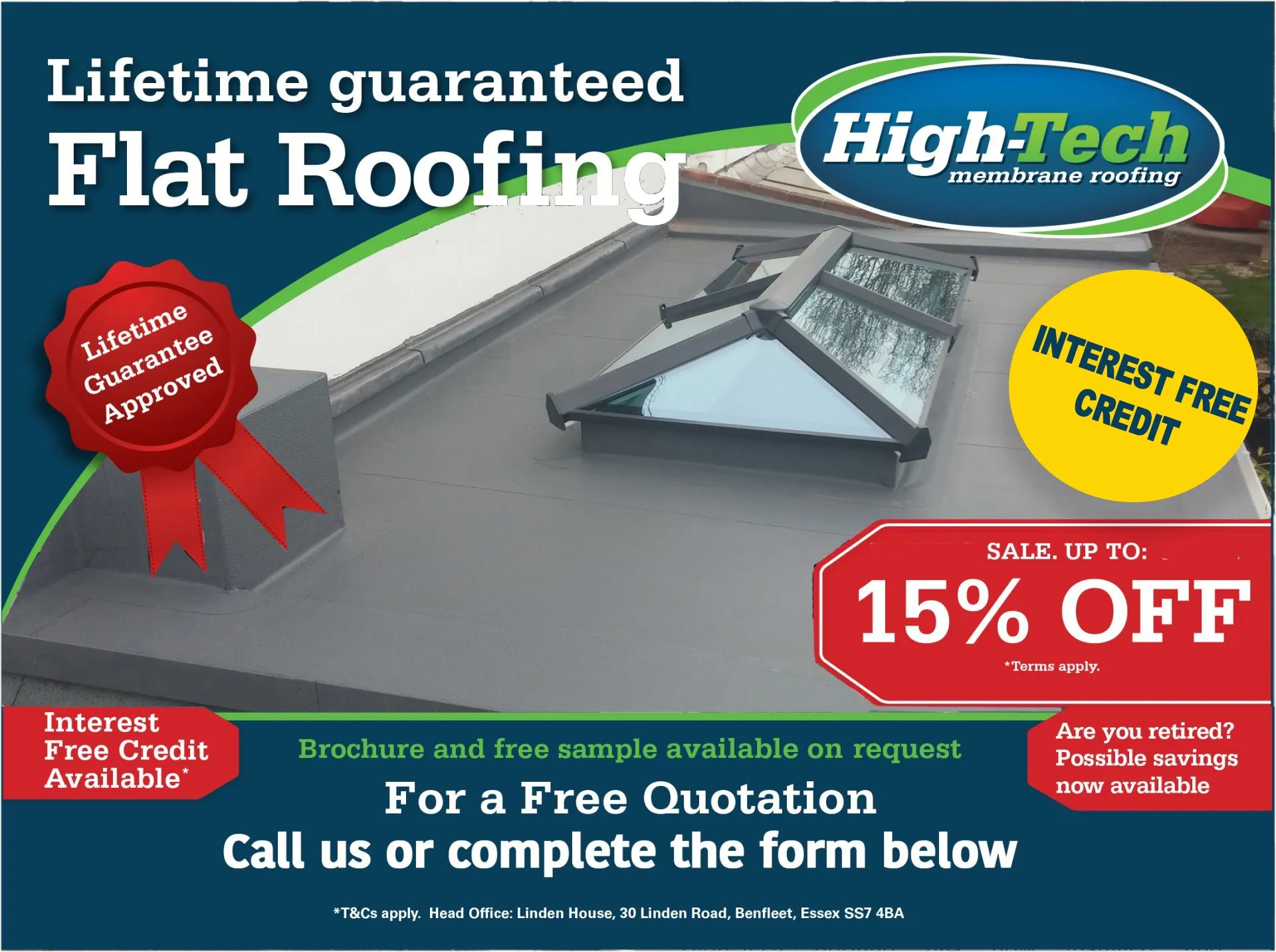 Special Offer Domestic Flat Roofs | Essex | High-Tech Membrane Roofing