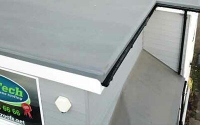 Flat roofs for commercial buildings