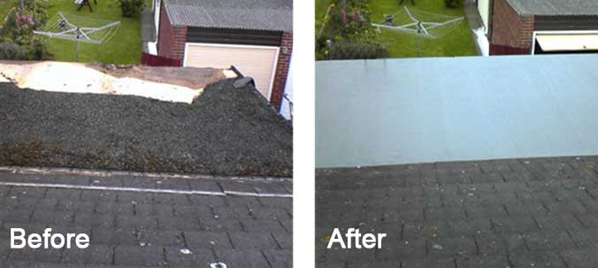 What’s the difference between a traditional felt flat roof and a membrane roofing system