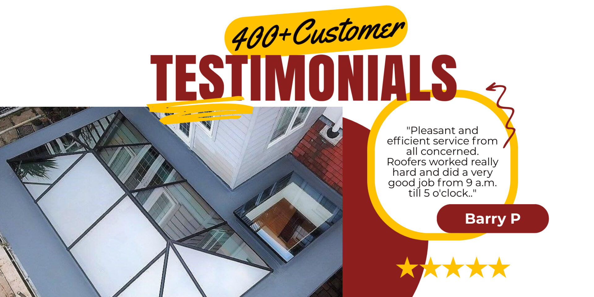 customer review of High Tech Membrane Roofing